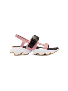 Sorel Women's 7 Kinetic Impact Sling Sandals NL4697-659 Eraser Pink White
